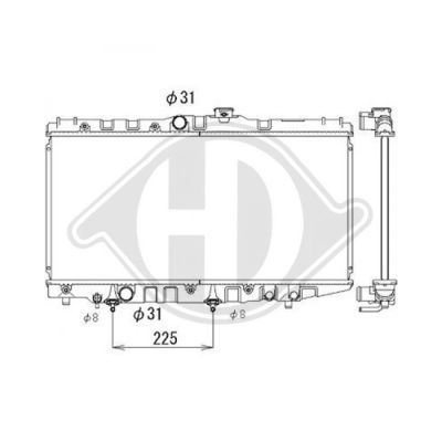 Radiator racire motor