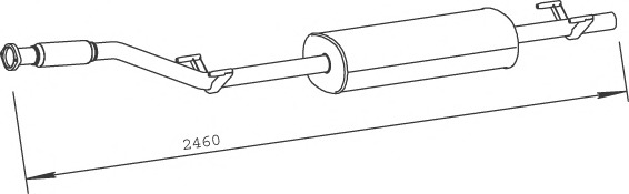 Toba esapament intermediara