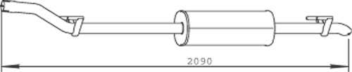 Toba esapament intermediara