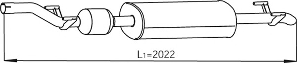 Toba esapament intermediara