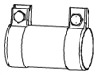 Conector teava sistem de esapament