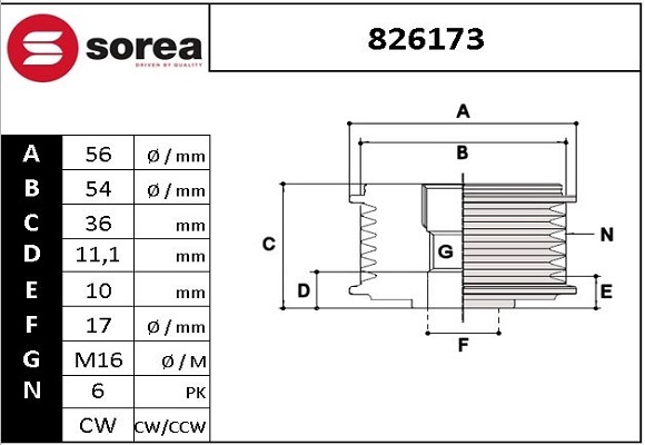 Fulie alternator