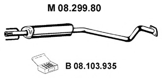 Toba esapament intermediara