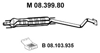 Toba esapament intermediara