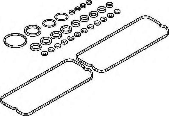 Set garnituri capac supape