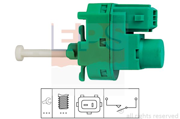 Comutator, actionare frana (comanda motor)