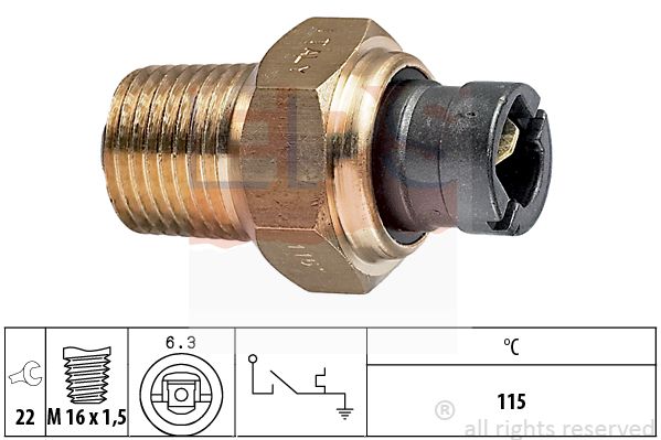 Comutator temperatura racire