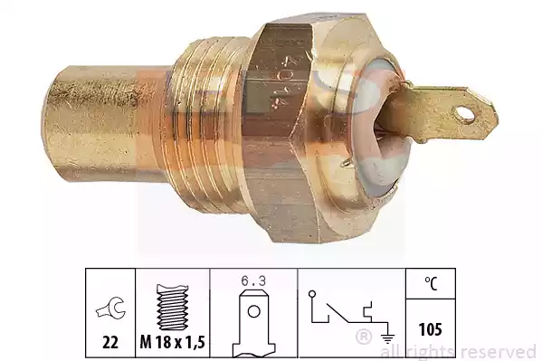 Comutator temperatura racire