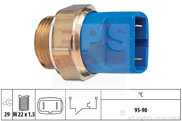 Comutator temperatura ventilator radiator