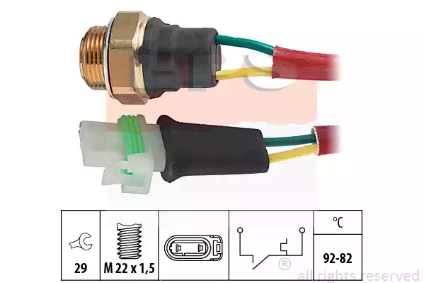 Comutator temperatura ventilator radiator