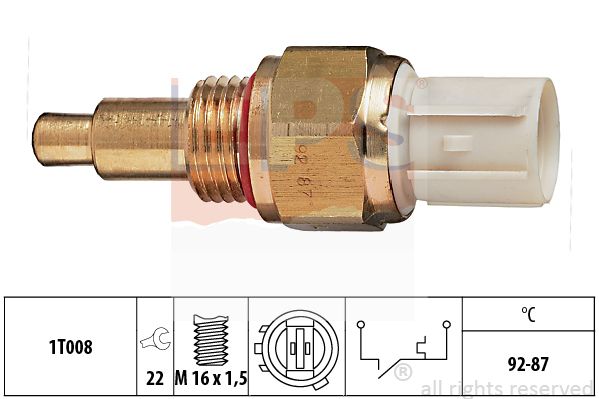 Comutator temperatura ventilator radiator