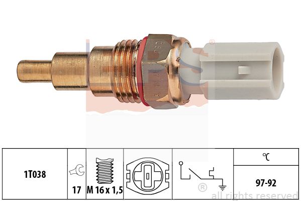 Comutator temperatura ventilator radiator