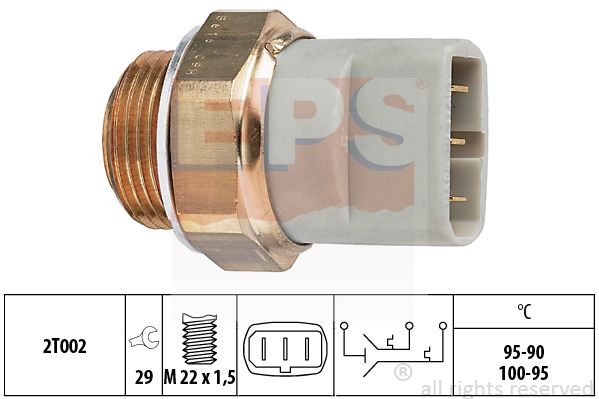 Comutator temperatura ventilator radiator