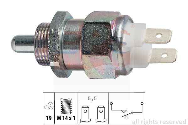 Comutator lampa marsalier