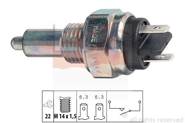 Comutator lampa marsalier