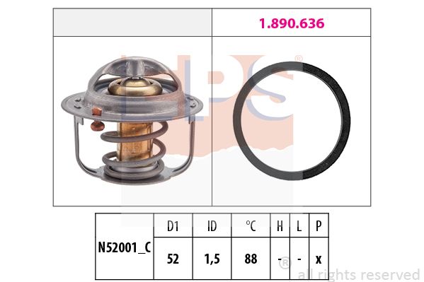 Termostat lichid racire