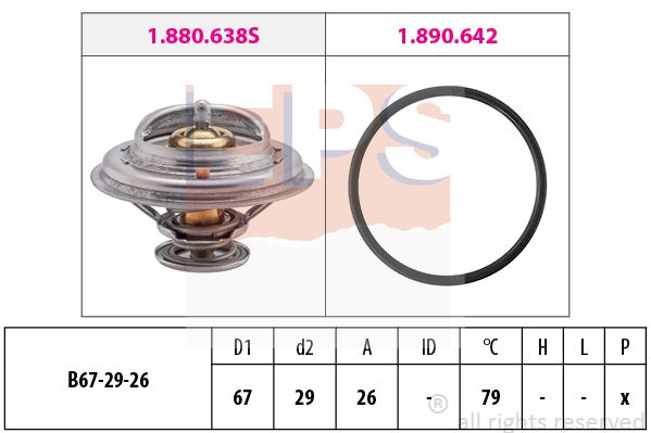 Termostat,lichid racire