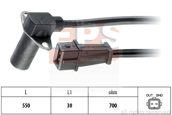 Senzor impulsuri arbore cotit