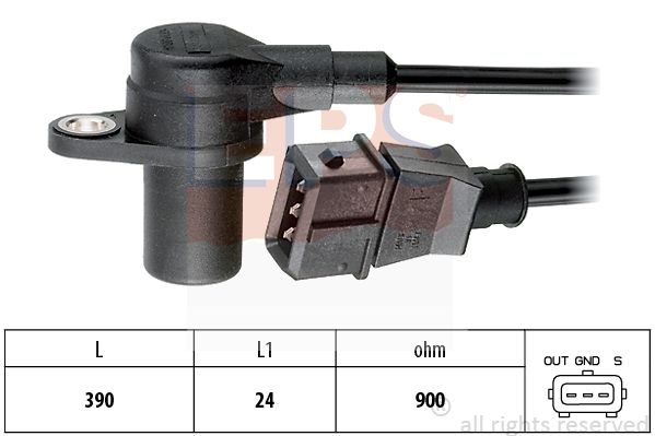 Senzor impulsuri arbore cotit