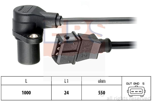 Senzor impulsuri arbore cotit