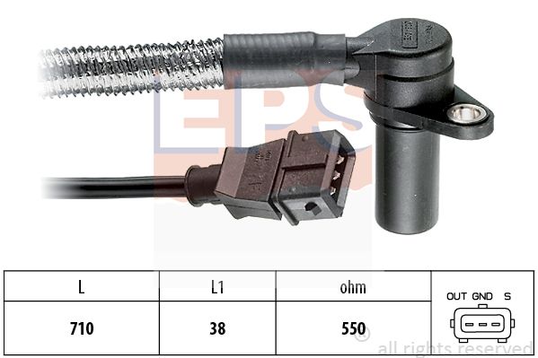 Senzor impulsuri arbore cotit