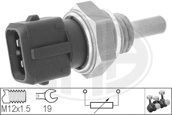 Senzor temperatura lichid de racire