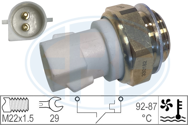 Comutator temperatura ventilator radiator