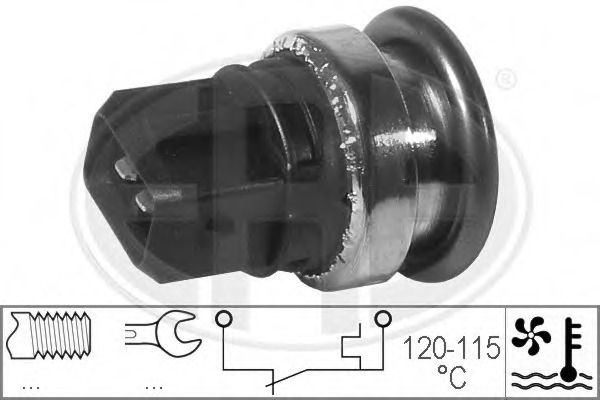 Comutator temperatura ventilator radiator