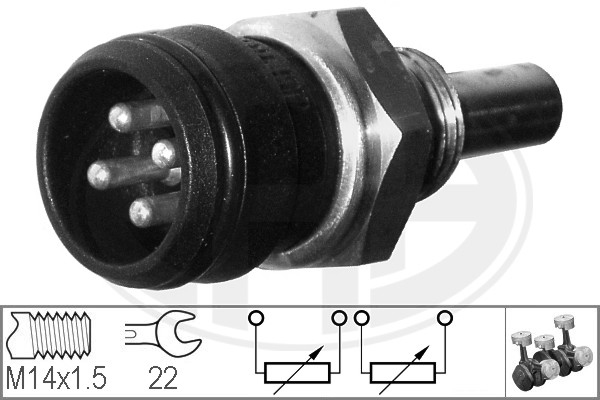 Senzor temperatura lichid de racire