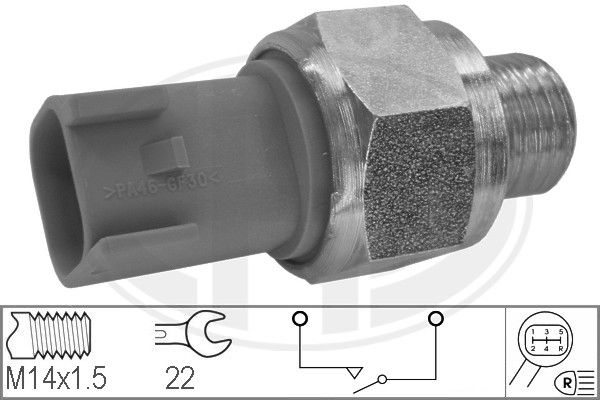 Comutator lampa marsalier