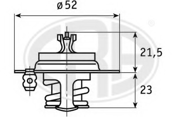 Termostat lichid racire