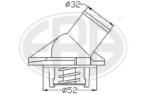 Termostat lichid racire