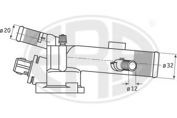 Termostat lichid racire