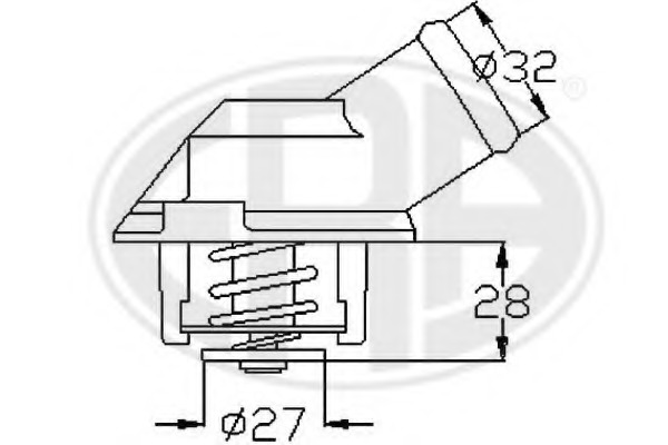 Termostat lichid racire