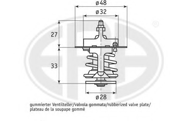 Termostat lichid racire