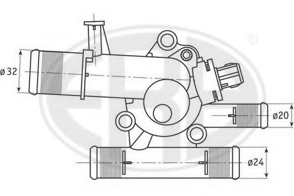 Termostat lichid racire