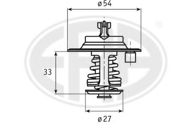 Termostat lichid racire