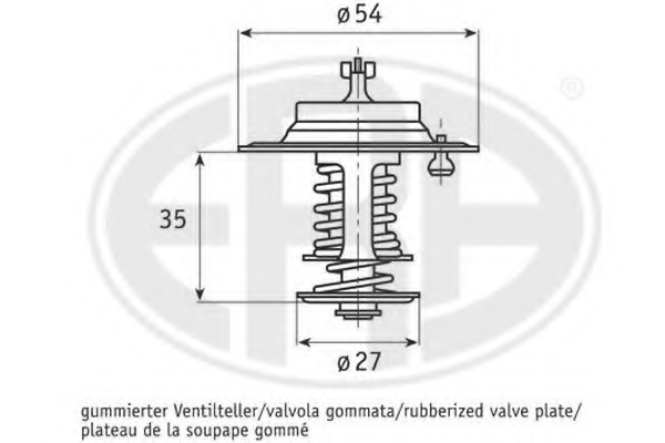 Termostat lichid racire