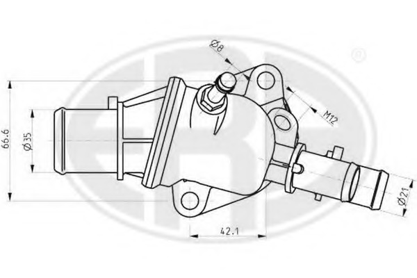 Termostat lichid racire