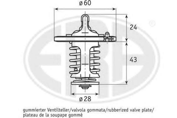 Termostat lichid racire