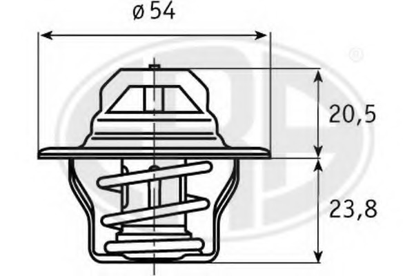 Termostat lichid racire