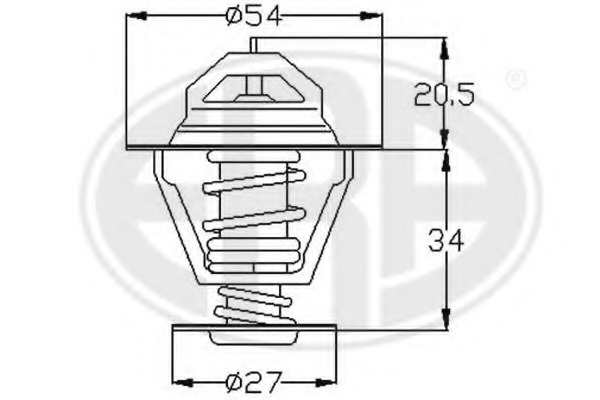 Termostat lichid racire