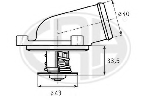 Termostat lichid racire