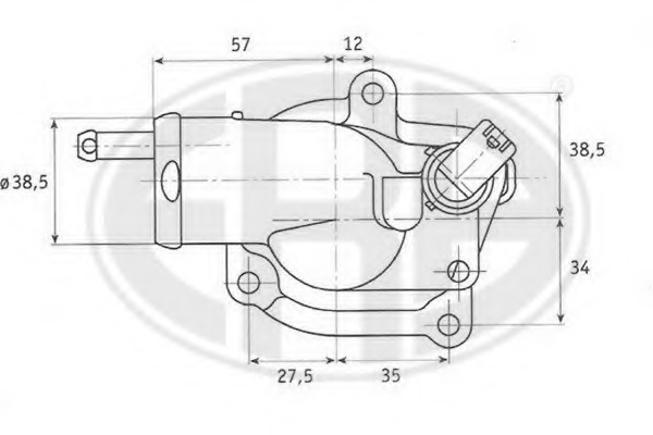 Termostat lichid racire