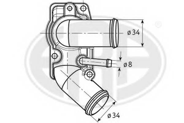 Termostat lichid racire