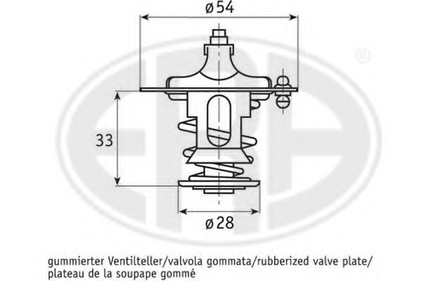 Termostat lichid racire