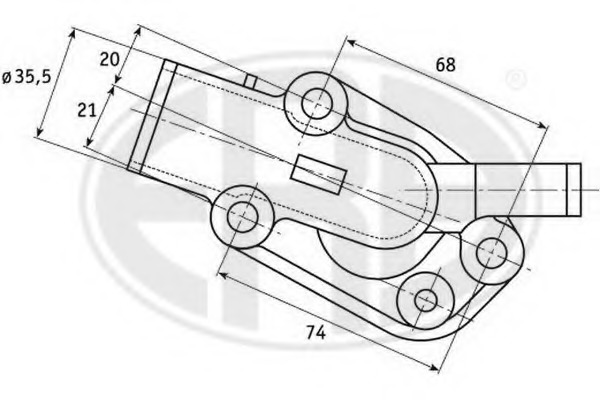 Termostat lichid racire