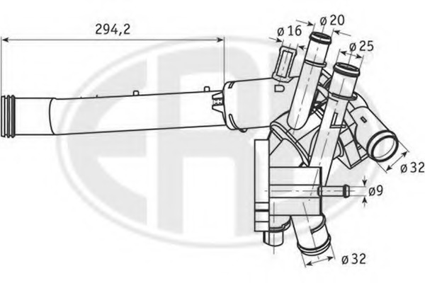 Termostat lichid racire