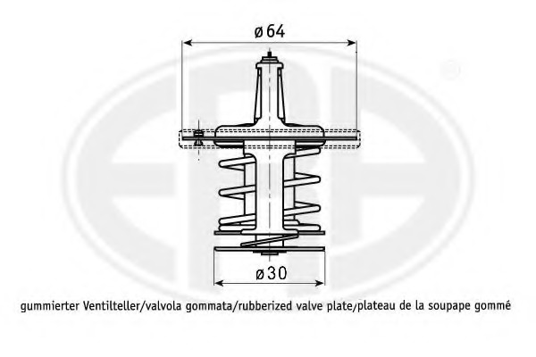 Termostat lichid racire