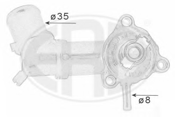 Termostat lichid racire